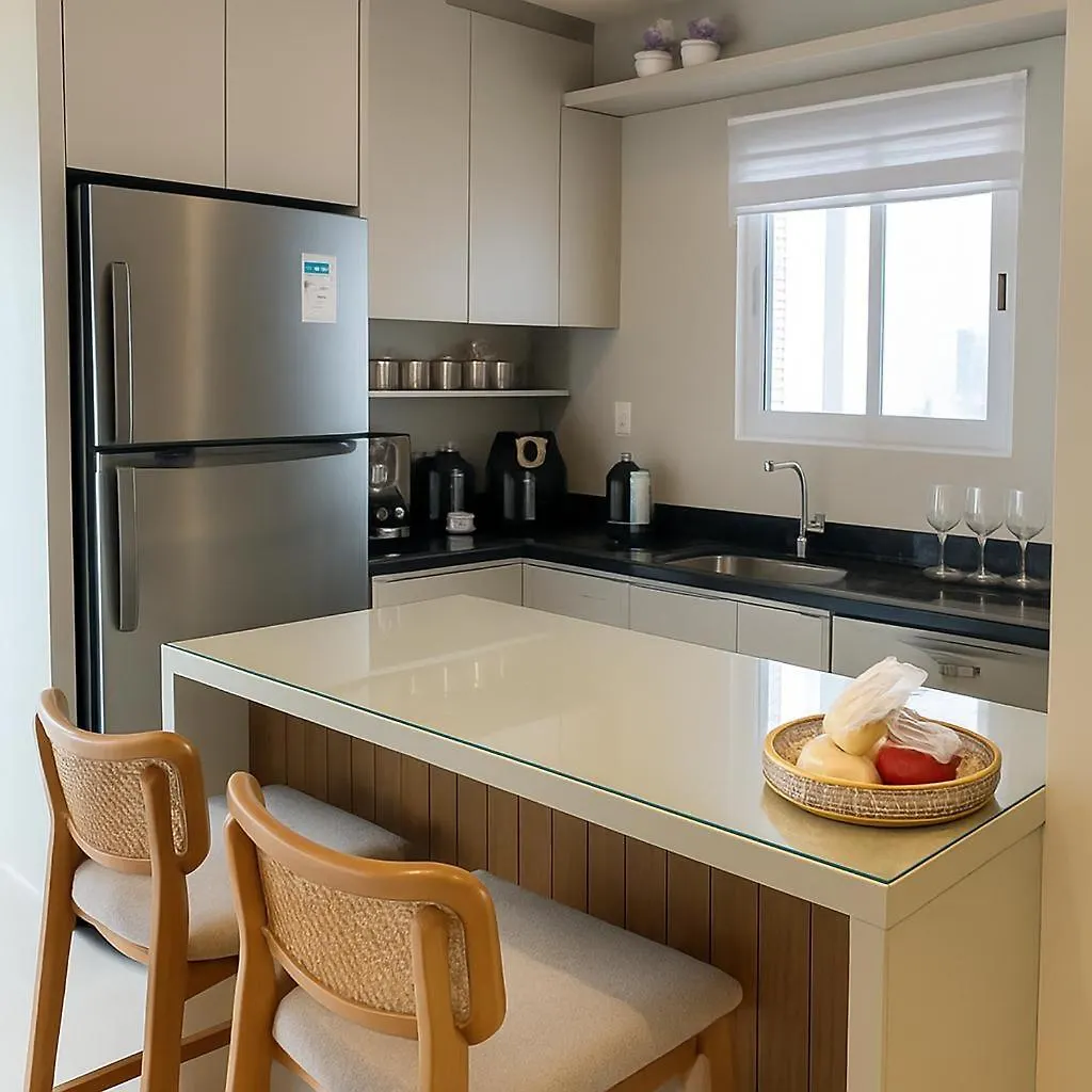 Apartamento Com Varanda Gourmet A 400 M Meia Praia Итапема Бразилия